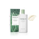 SKIN1004 Madagascar Centella Tea-Trica Soothing Sun Milk SPF50+ PA++++ – крема со заштитен фактор и смирувачко дејство, со екстракт од центела и лесна млекеста текстура. SKIN1004 Madagascar Centella Tea-Trica Soothing Sun Milk SPF50+ PA++++ – sunscreen with calming effect, featuring centella extract and lightweight milky texture.