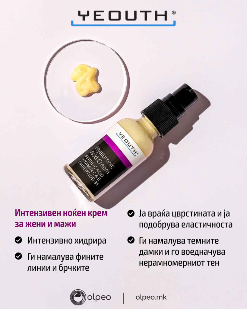 Yeouth Hyaluronic Acid Cream 30ml OLPEO